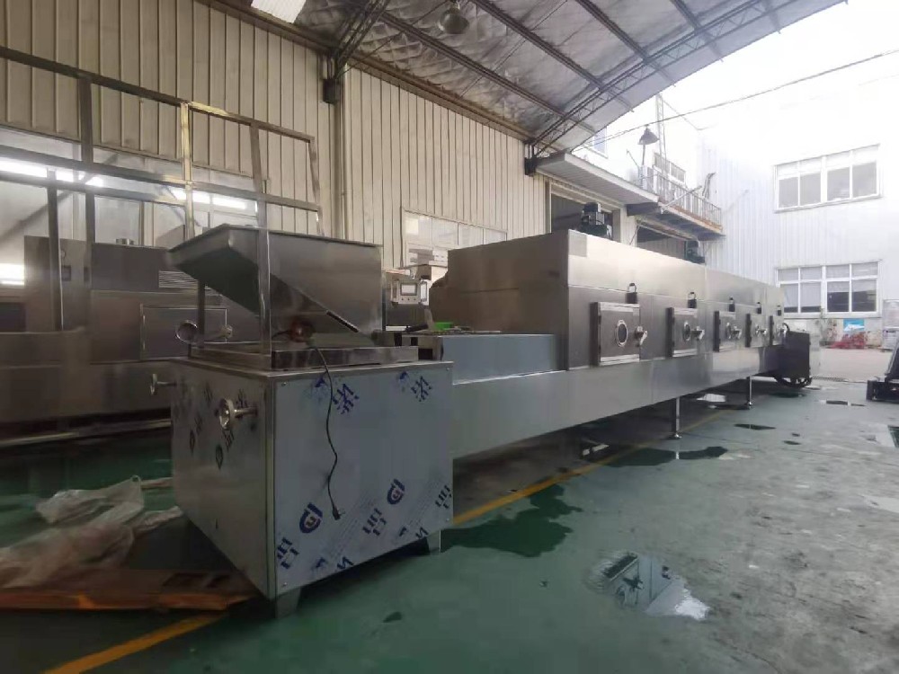 5节加热的微波连续式干燥设备